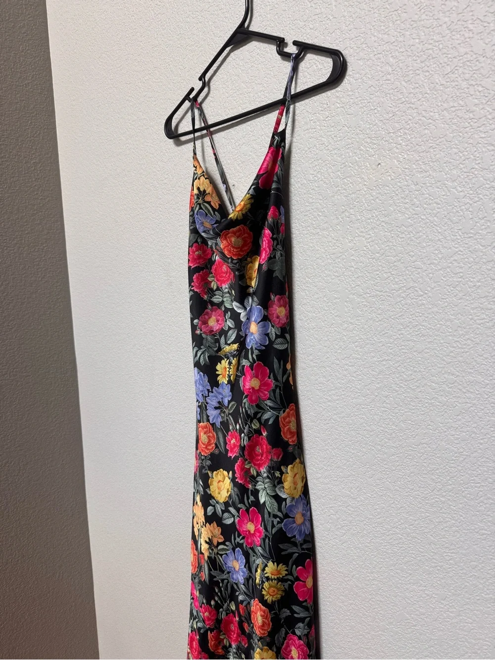 Show Me Your MuMu Hailey Slip Dress Women’s XS Floral Maxi Open Back - Picture 3 of 8